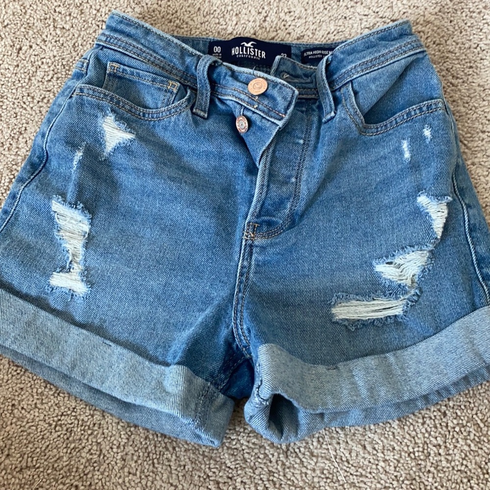 Holister jean shorts